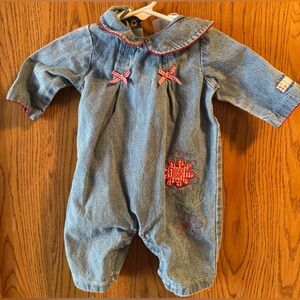 Vintage Cherokee baby romper